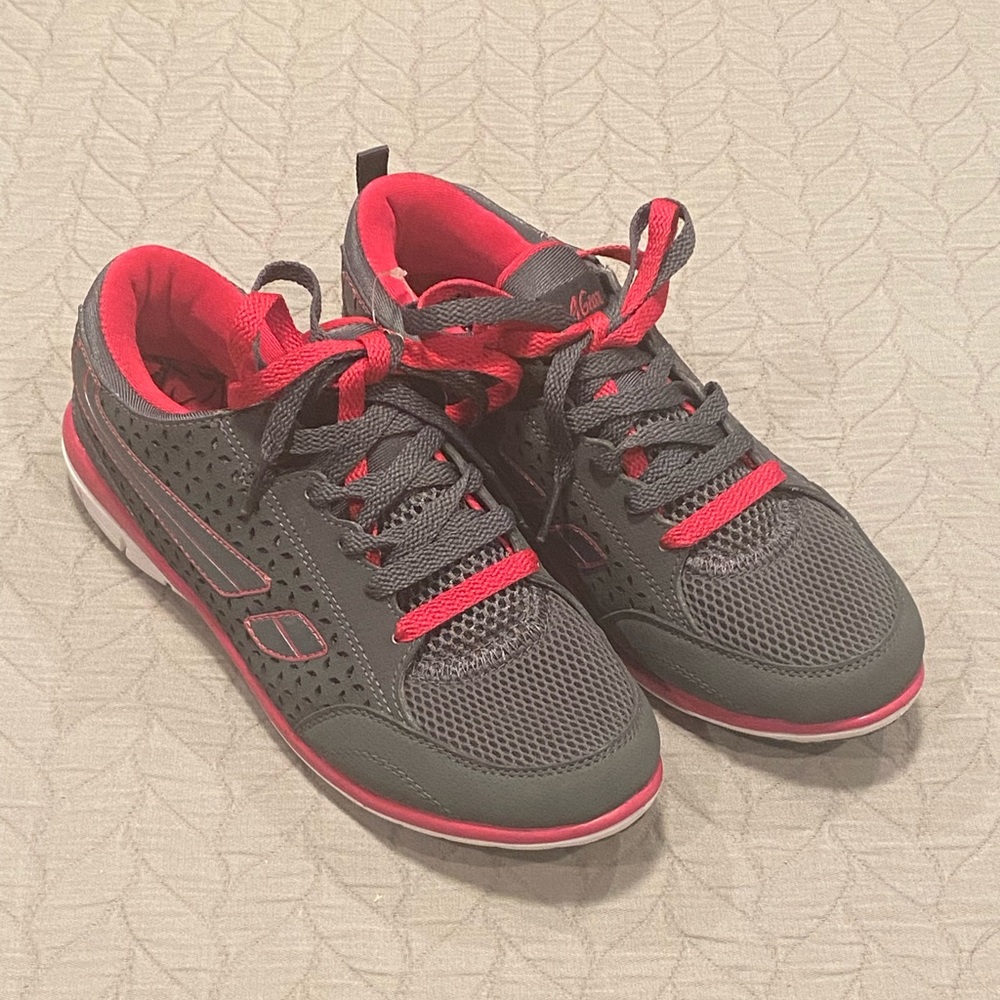 Grey & Pink L.A. Gear Sneakers